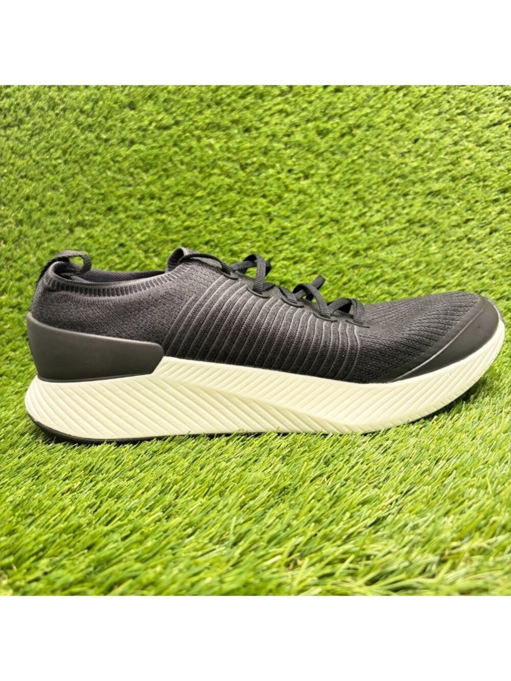 Allbirds Tree Glider Mens Size 13 Black White Athletic Running Shoes Sneakers